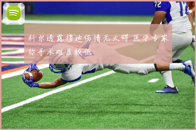 科尔透露穆迪伤情无大碍 医学专家称手术难度较低